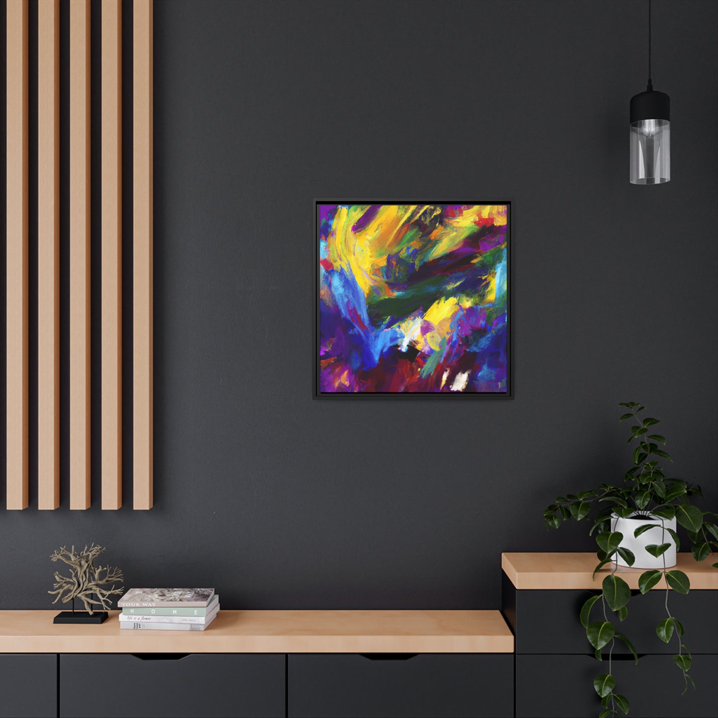 Ezra Fitzwilliam - Framed Canvas