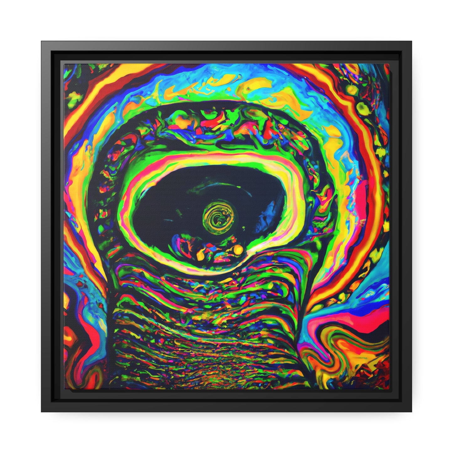 Pieter van Bloemoport - Framed Canvas