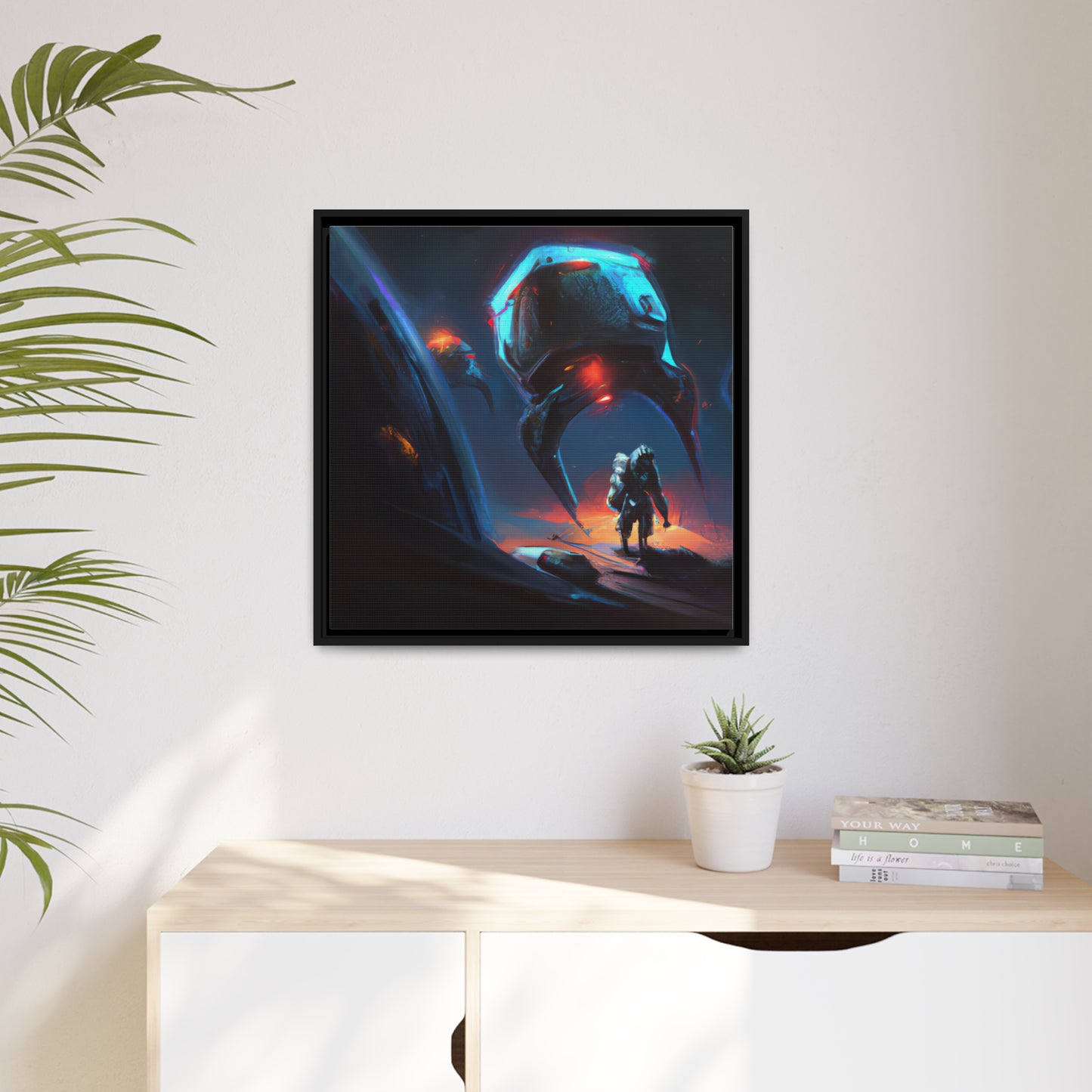 Olivia Montague - Framed Canvas