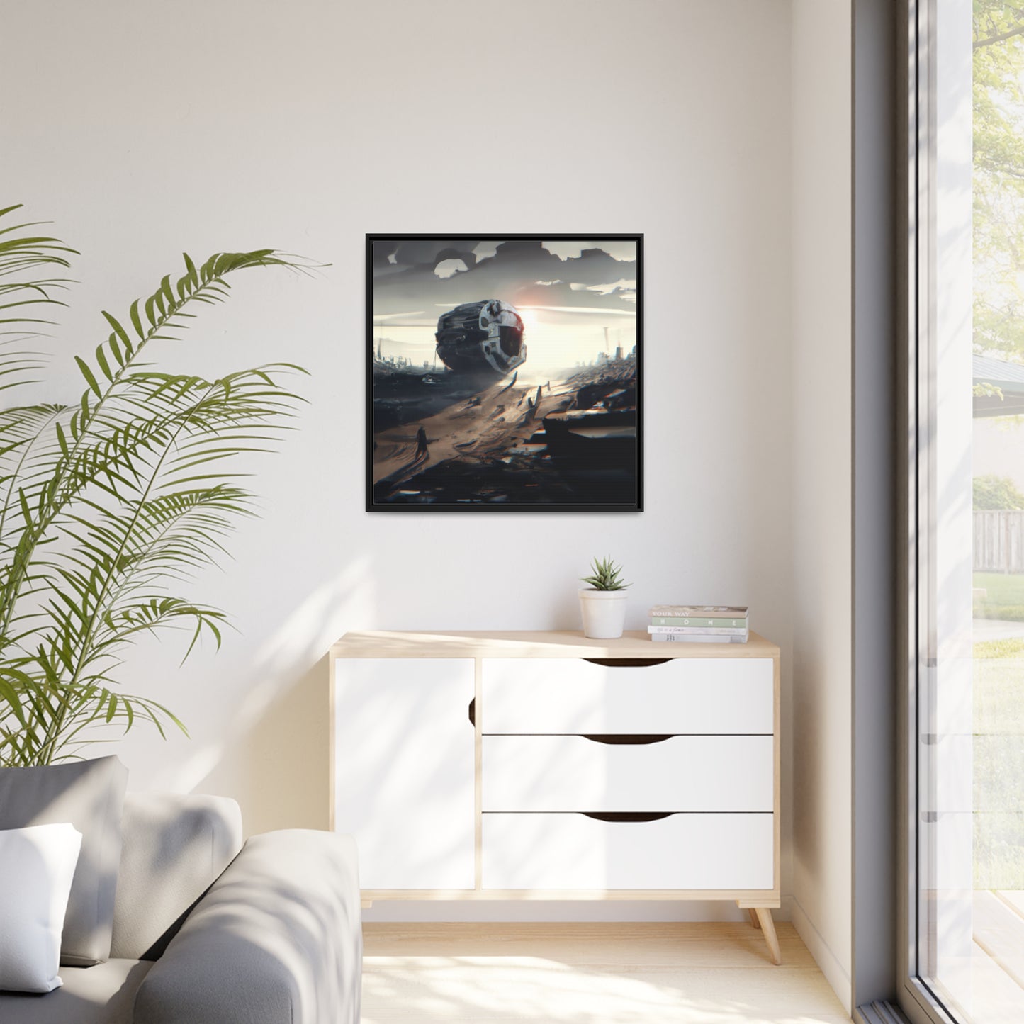 Casper Moreau - Framed Canvas