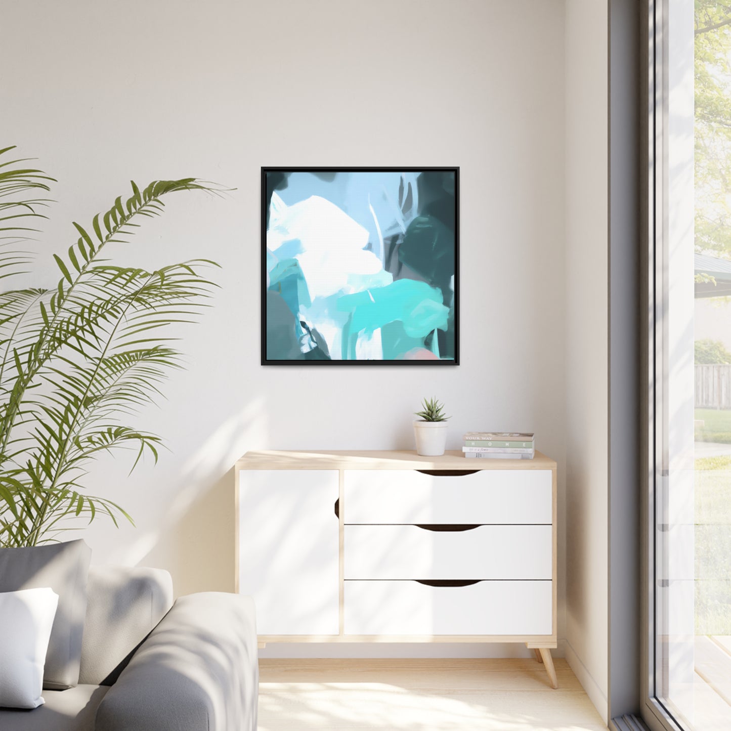 Johnathan M. Smith - Framed Canvas