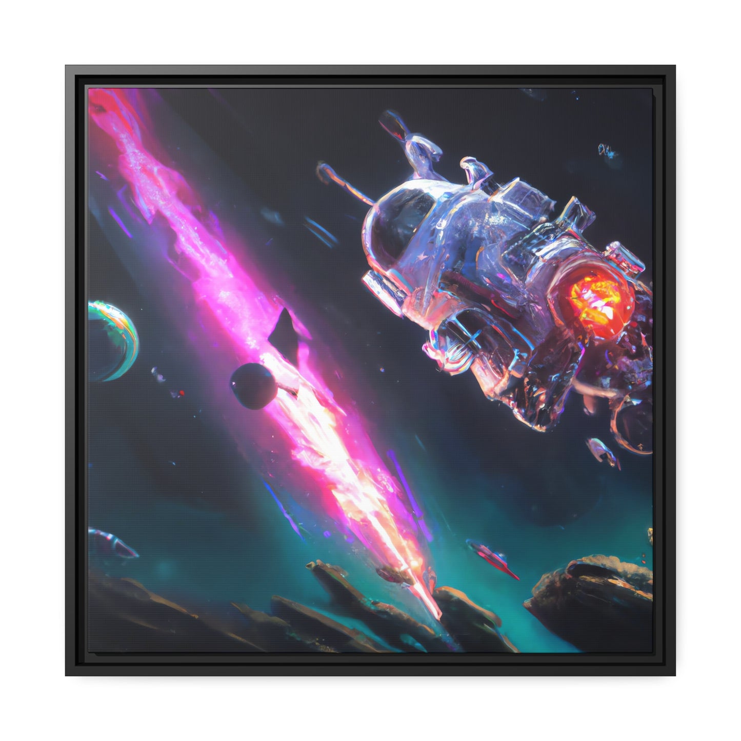 Augustus Antonius - Framed Canvas