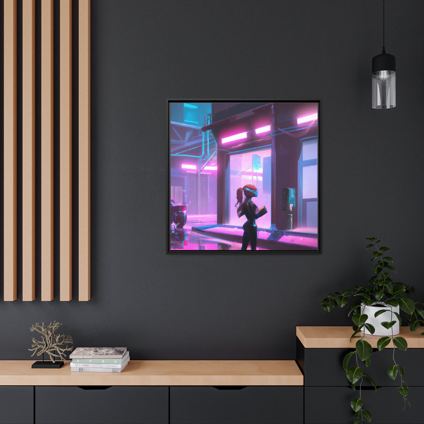 Madeline DeGrasse - Framed Canvas