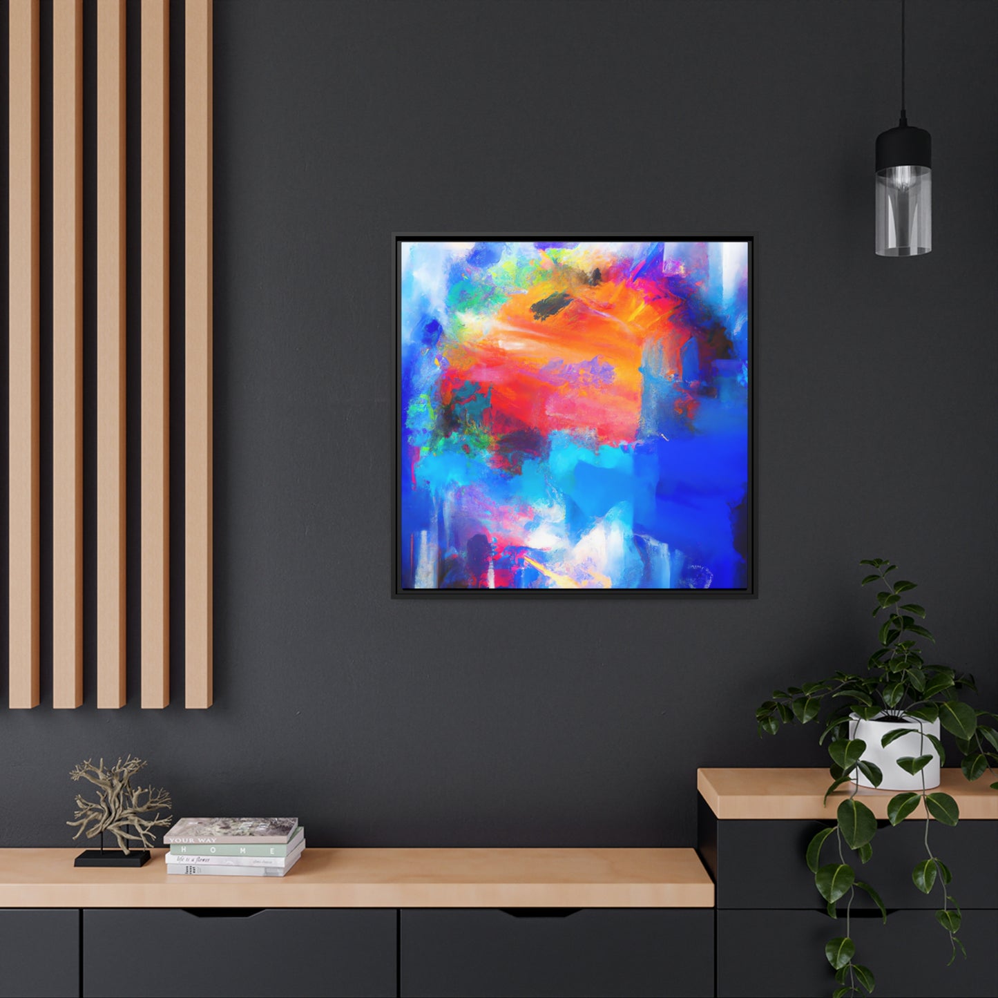 Violette Rowlandson - Framed Canvas