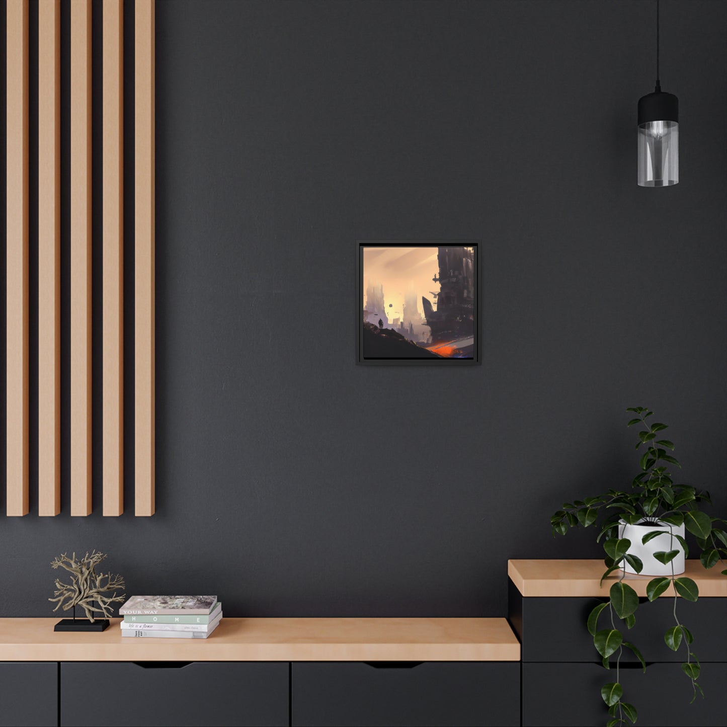 Eliza Longview - Framed Canvas