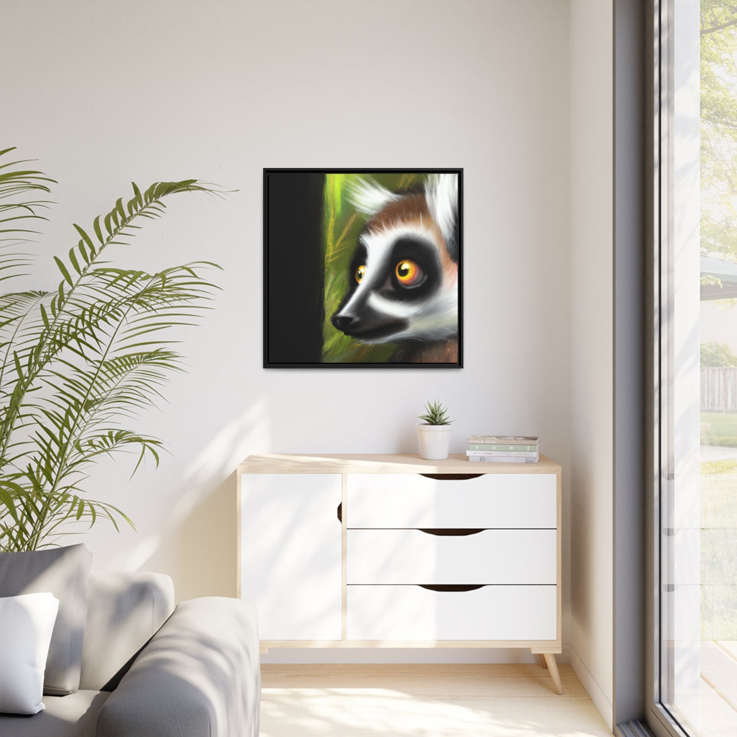 Jacquelin van der Aarden - Framed Canvas