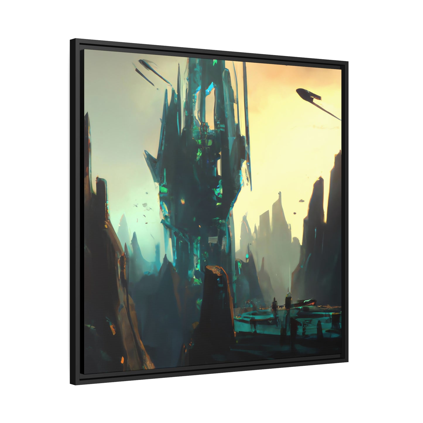 Eva Crowne - Framed Canvas