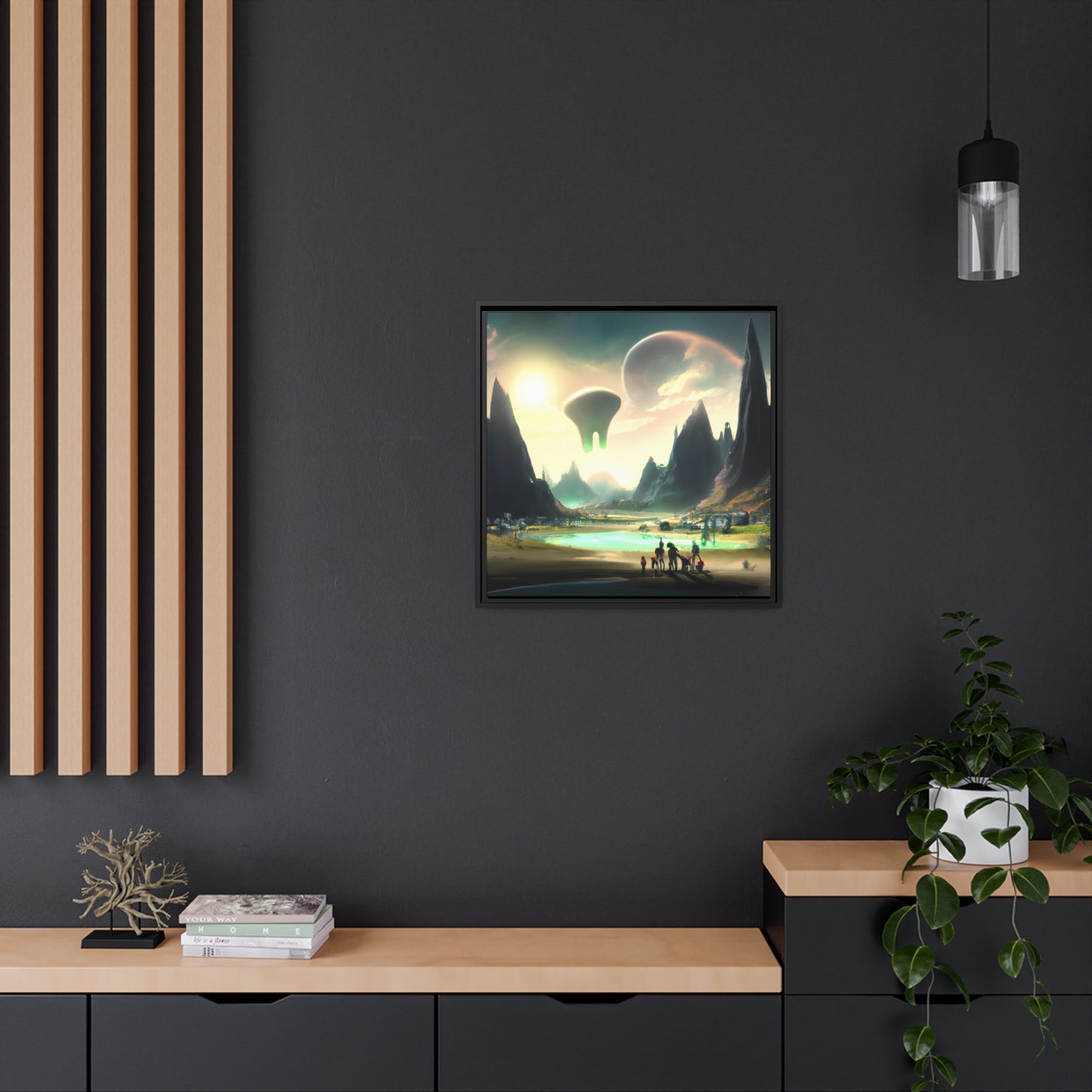 Olivia Finster - Framed Canvas