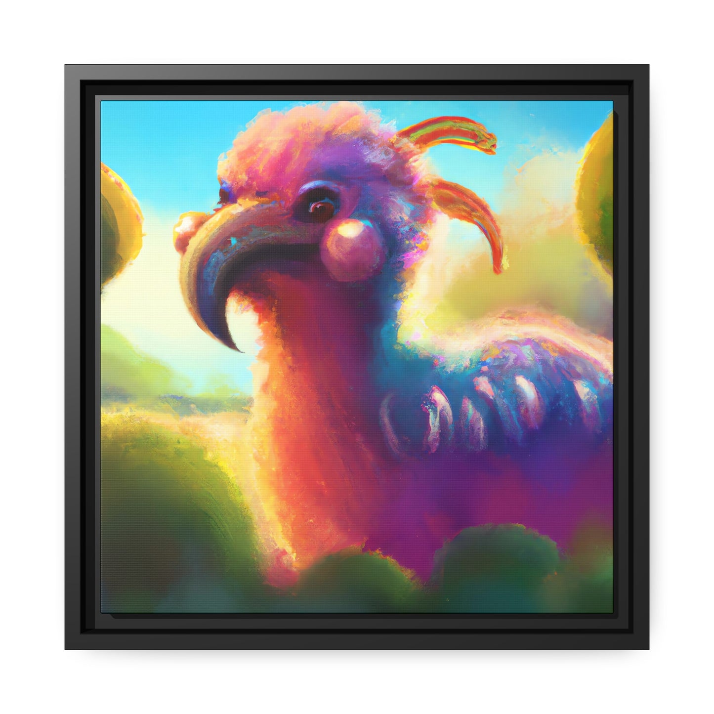 Fernando Abromo - Framed Canvas