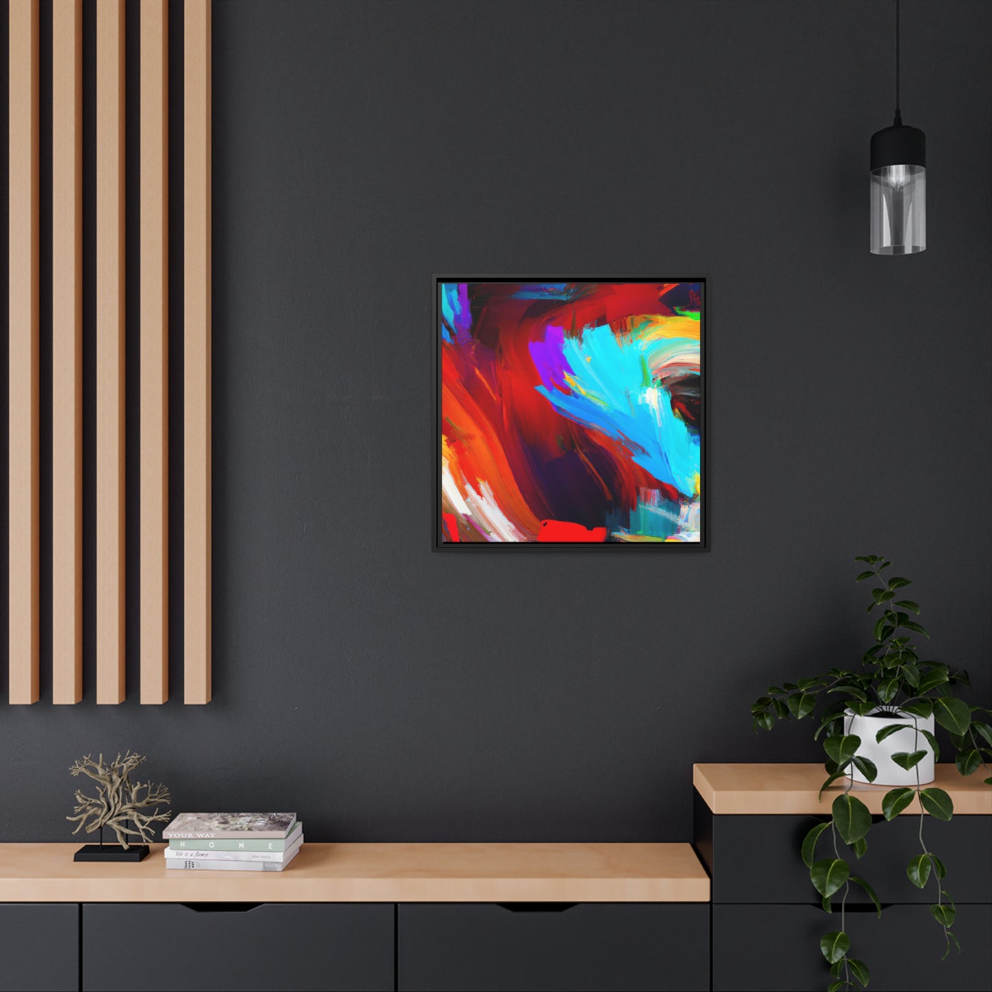 Florence Palmer - Framed Canvas