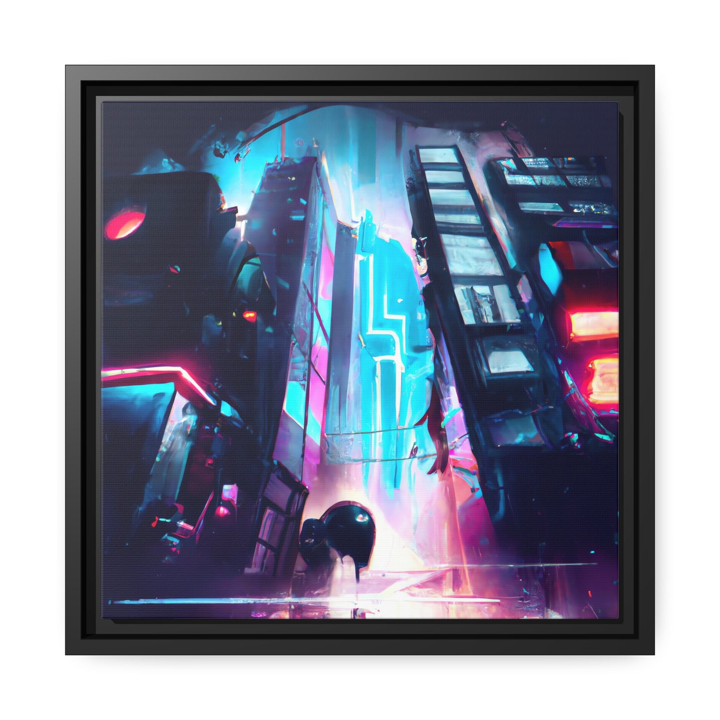 Edward Turner – Gerahmte Leinwand