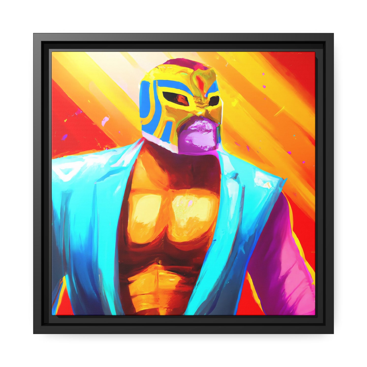 Juan Pablo Torres Ramirez – Gerahmte Leinwand