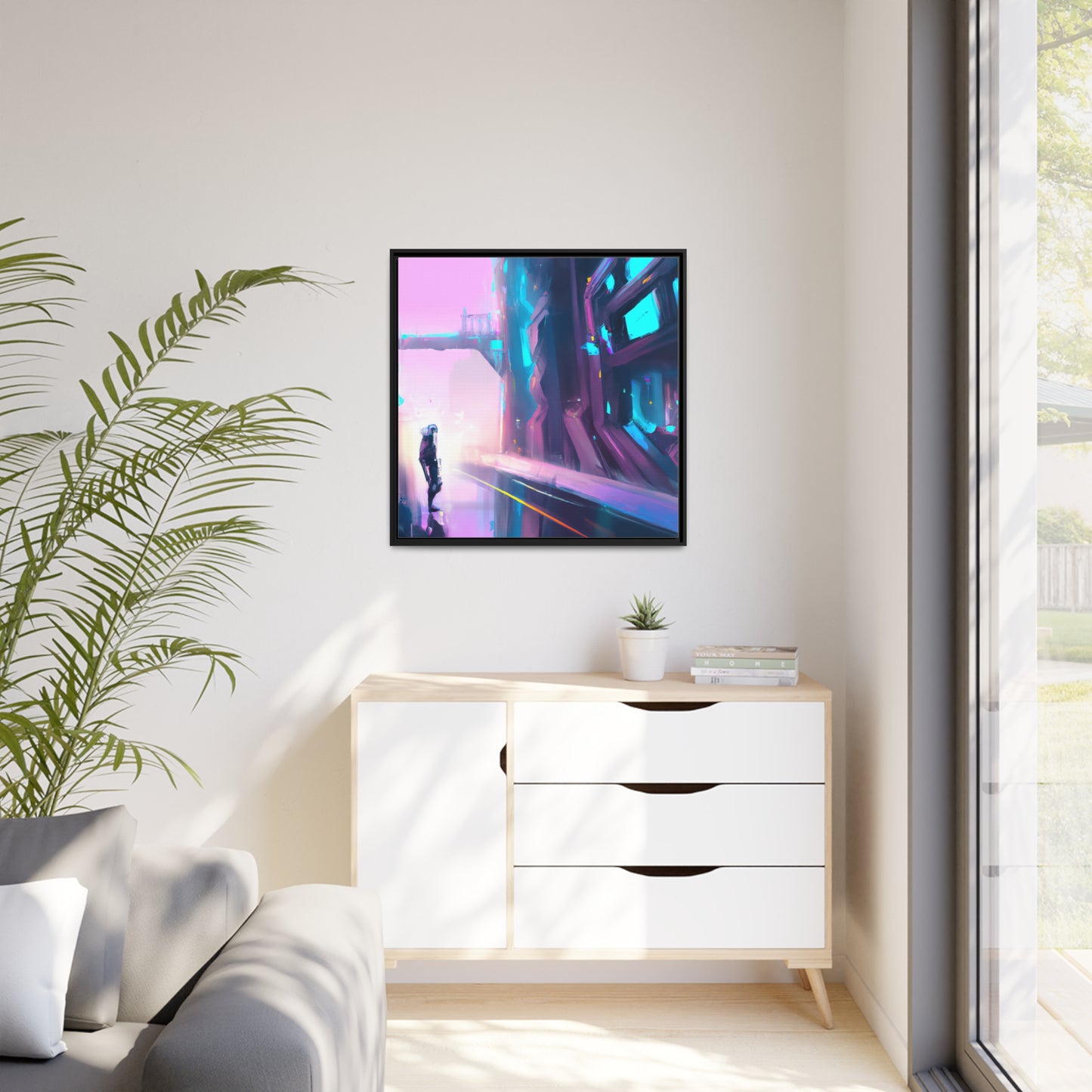 Sinje Sommersby - Framed Canvas