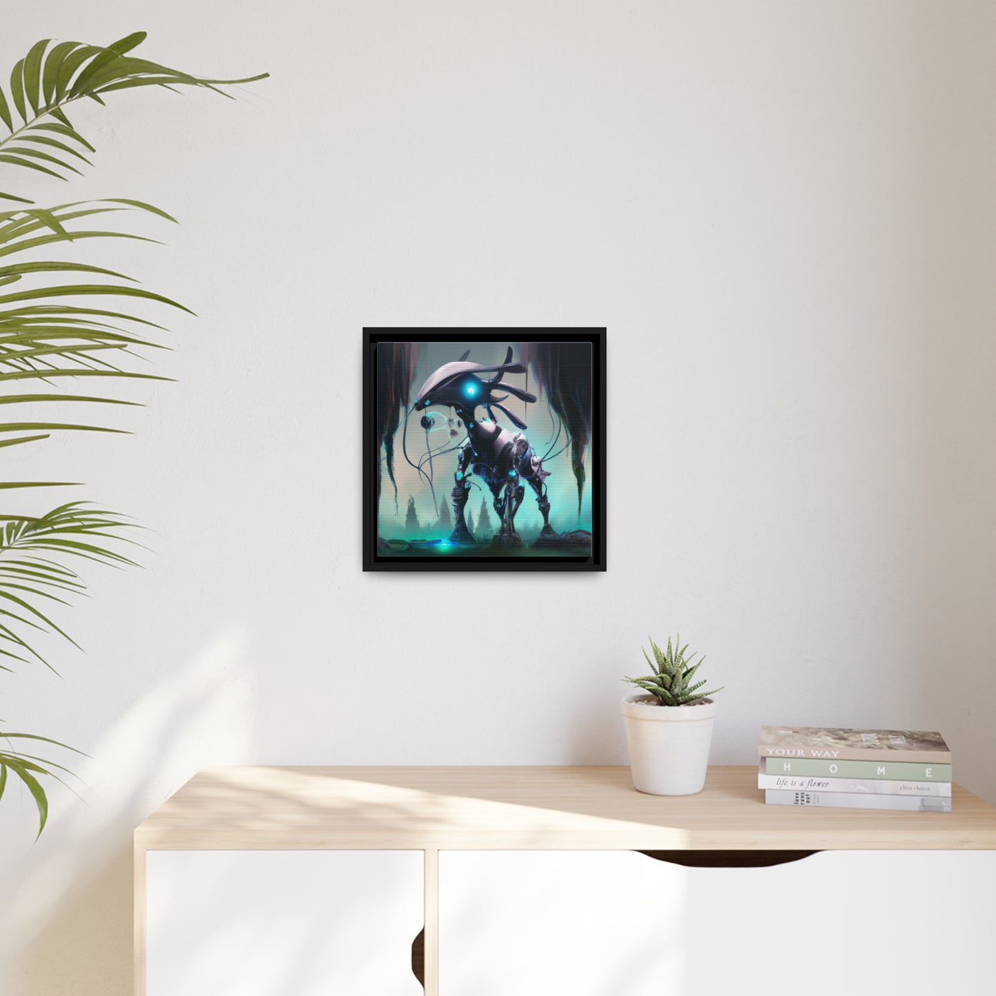 Brigitte Tristar – Gerahmte Leinwand