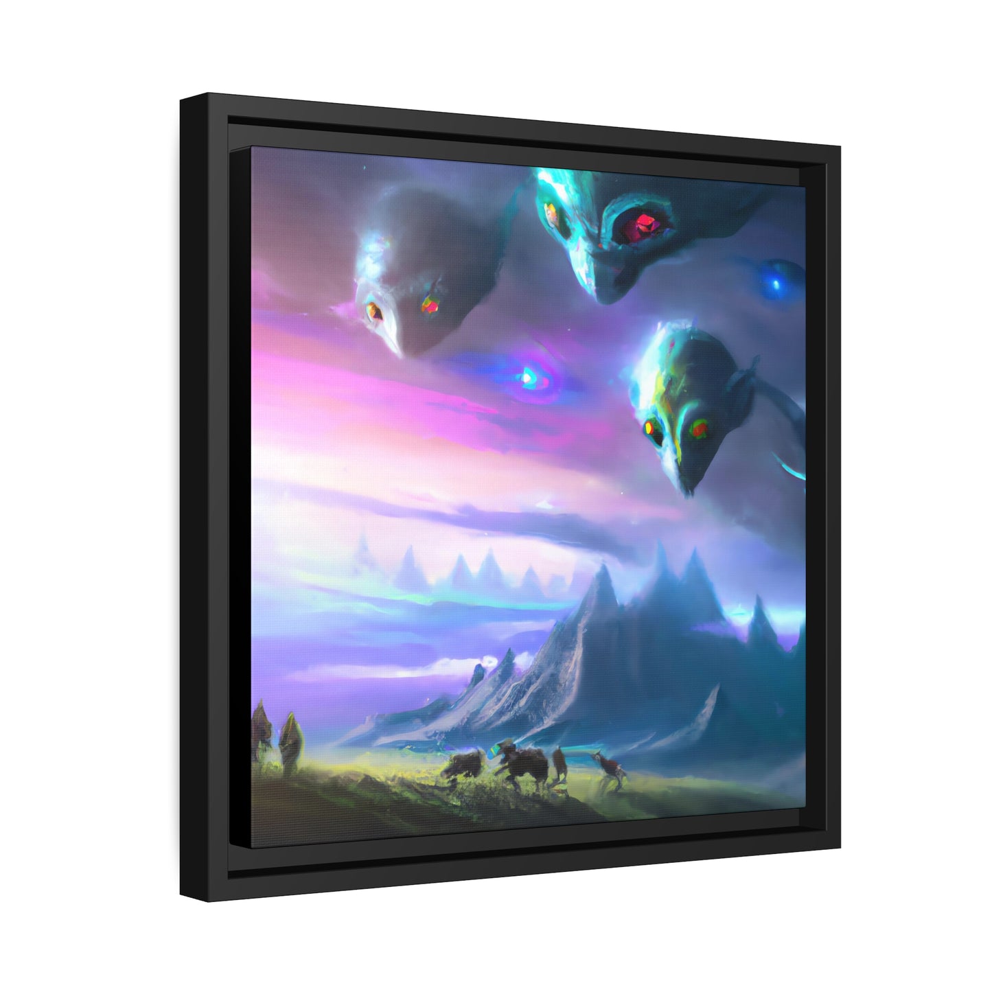 Horatio Fairfax - Framed Canvas