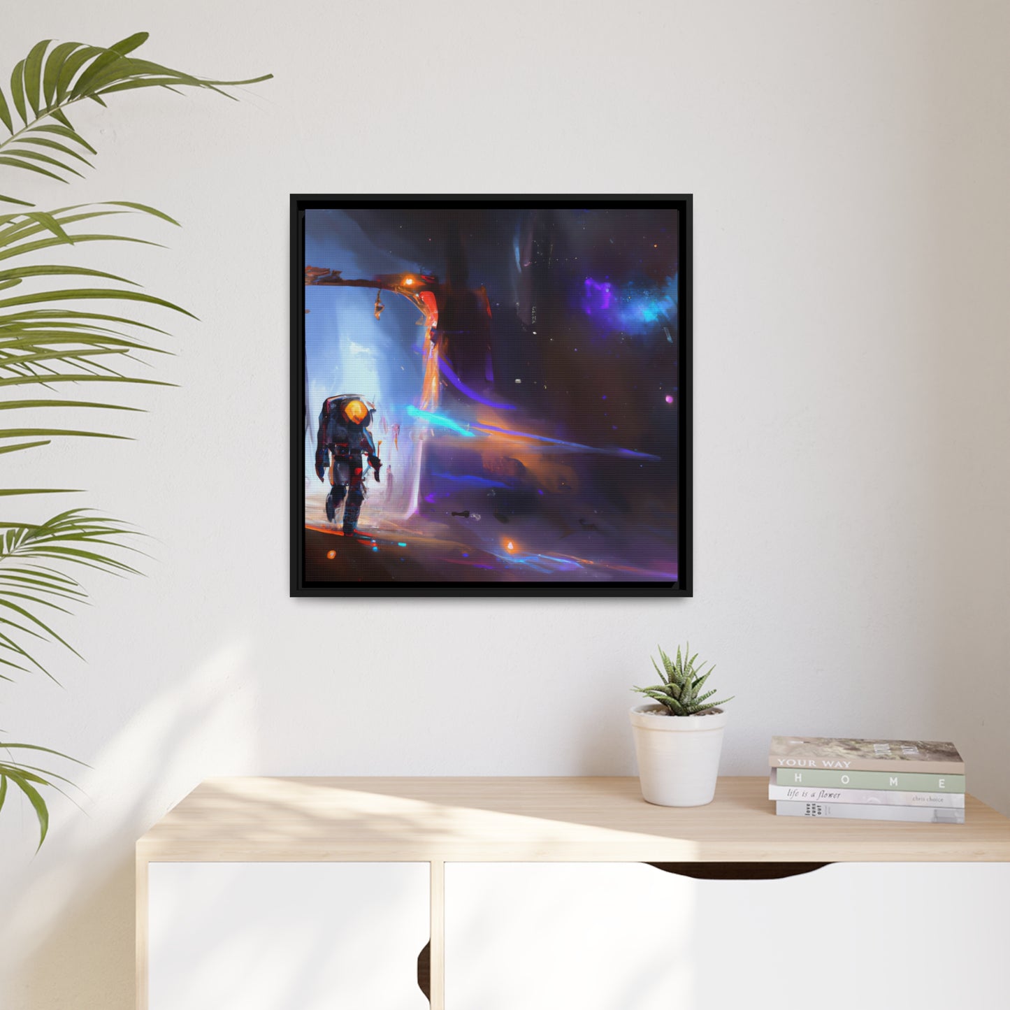 Maxwell Steele – Gerahmte Leinwand