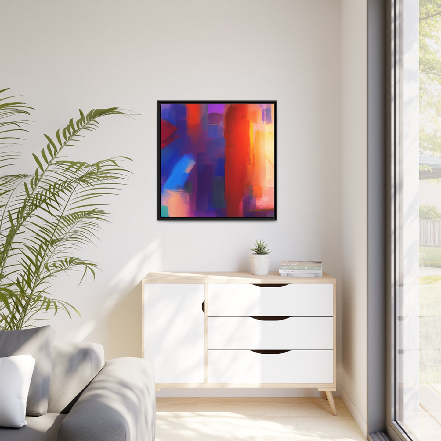 Micah Stone - Framed Canvas