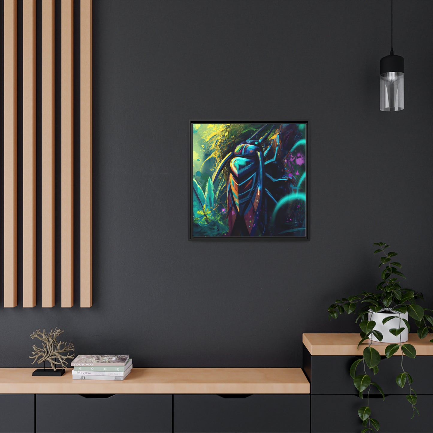 Gustave Corlevin - Framed Canvas