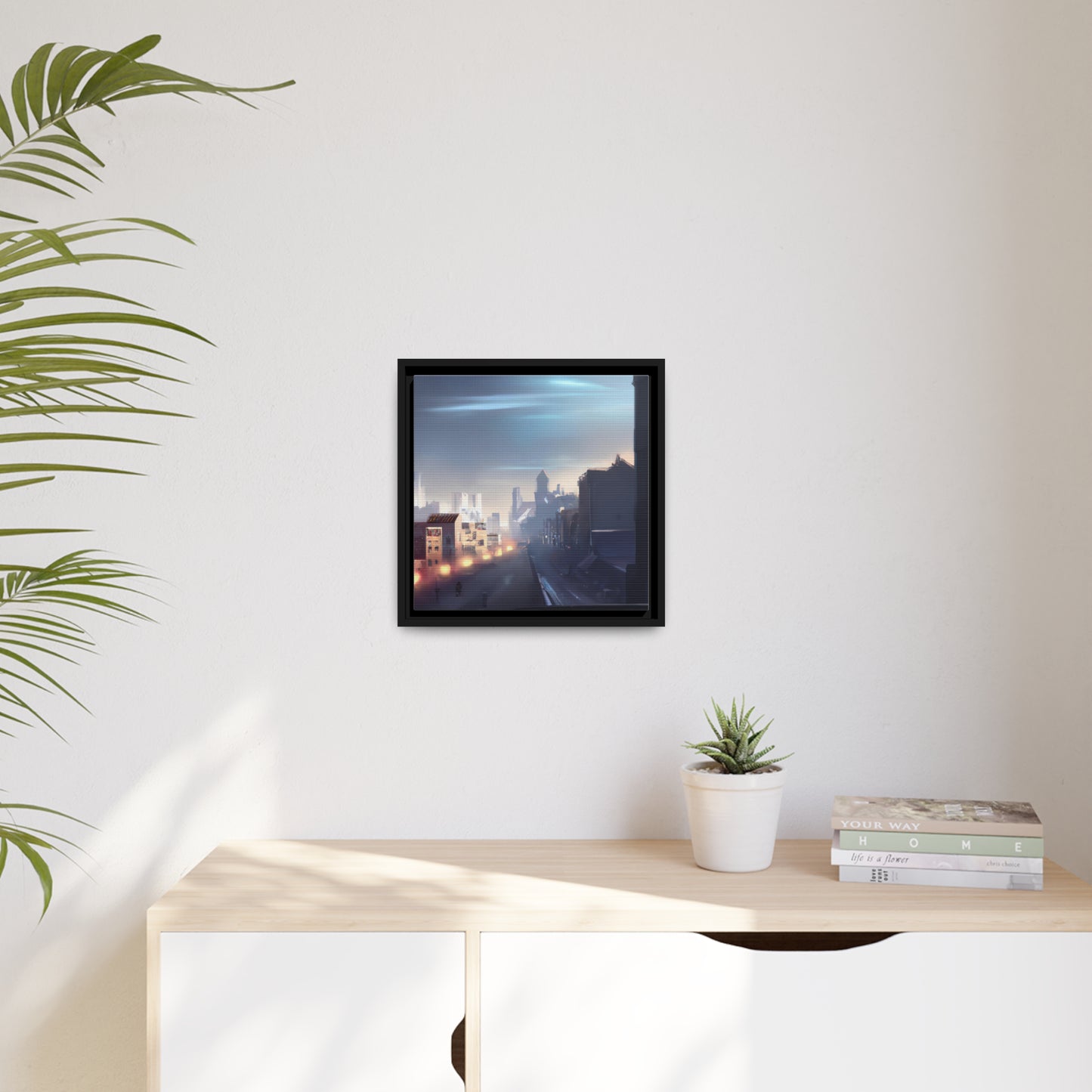 Theodor Dentzler - Framed Canvas