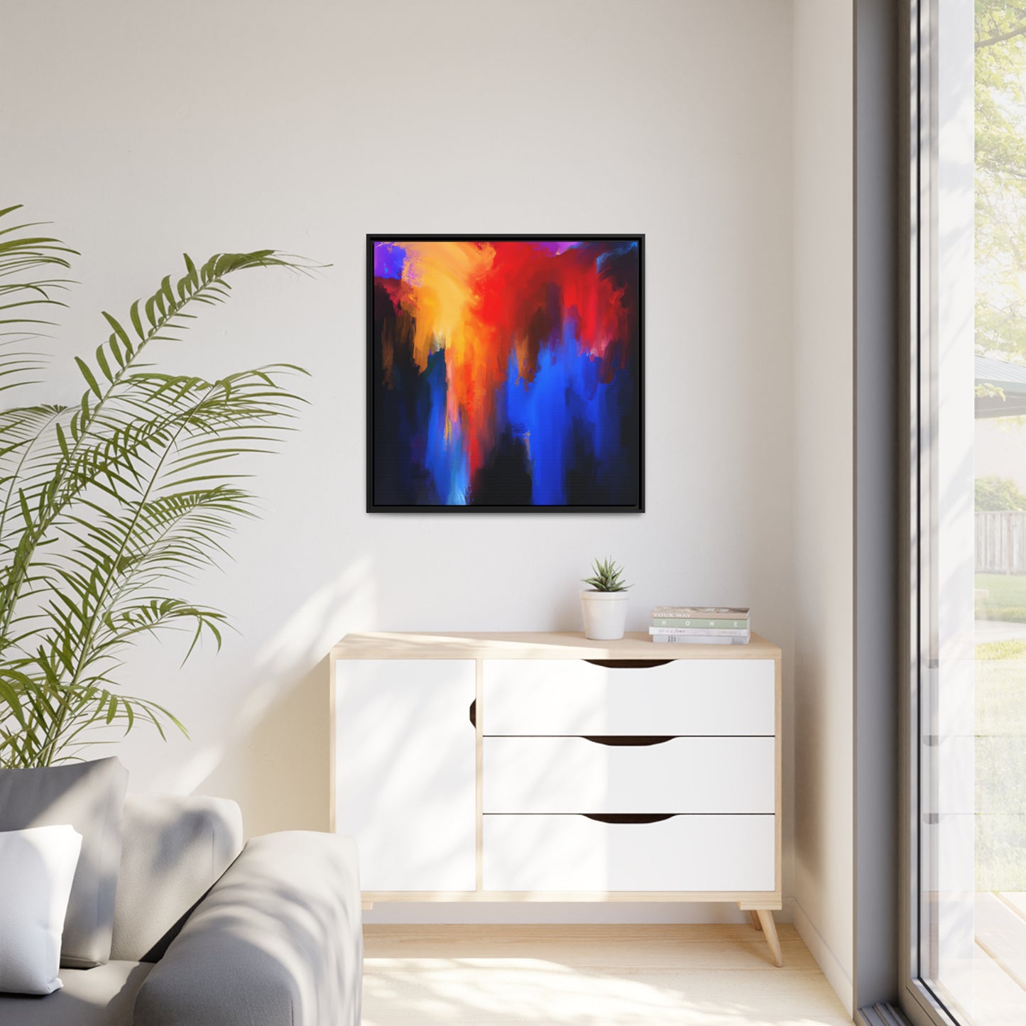 Augustine Lemaire - Framed Canvas