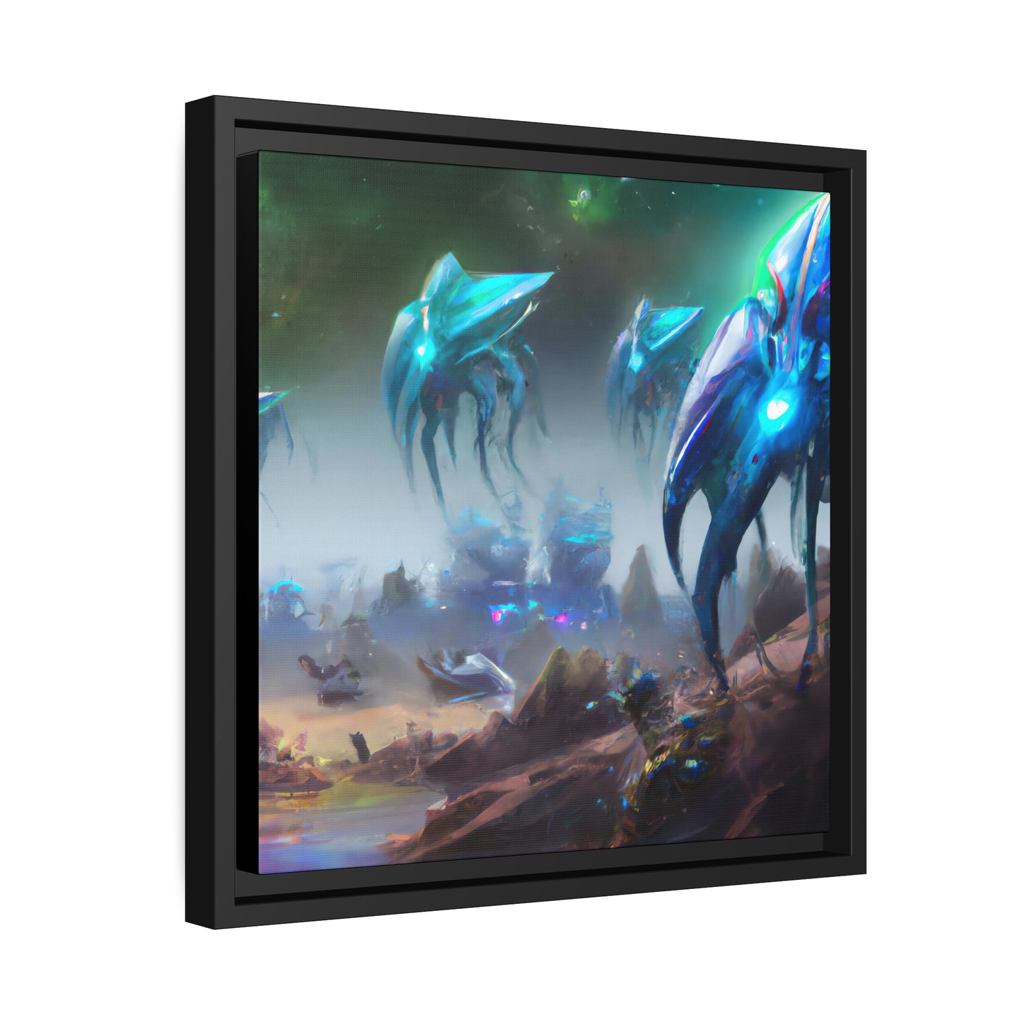 Reginald Graves - Framed Canvas