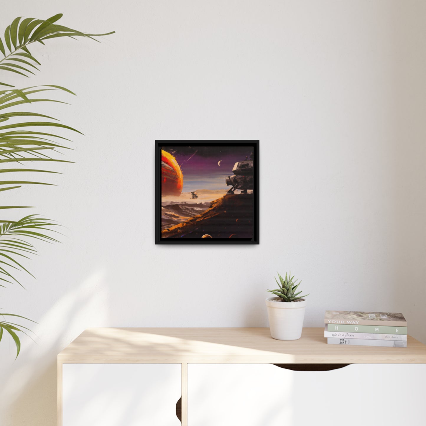 Adelaide Montague - Framed Canvas