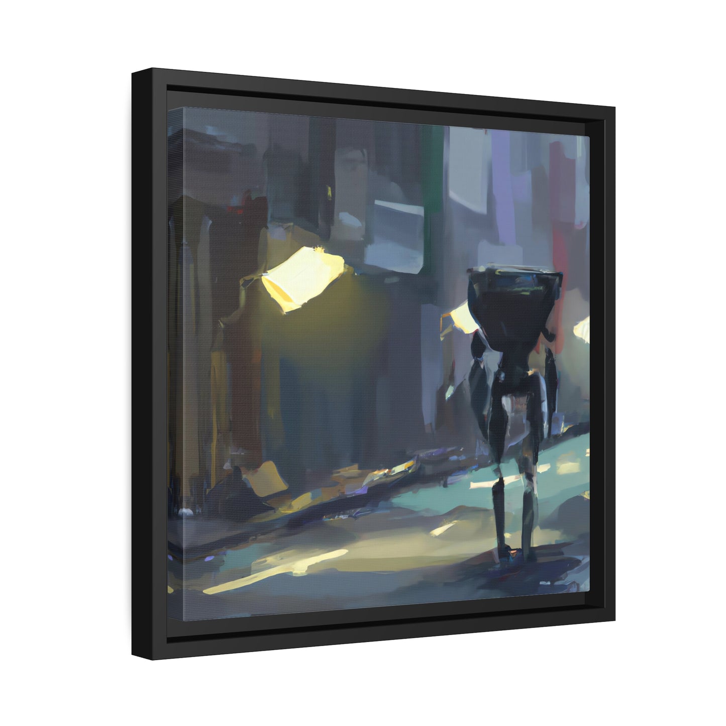 Iris Primavera - Framed Canvas