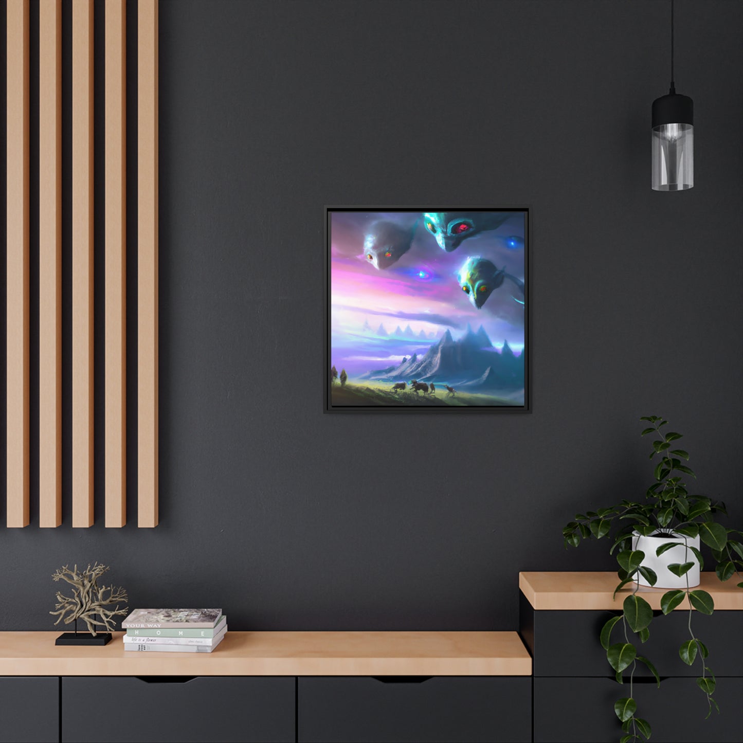 Horatio Fairfax - Framed Canvas