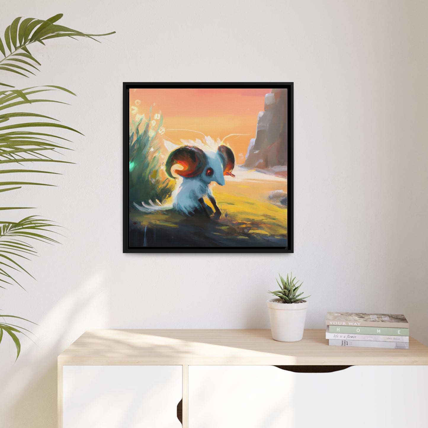 Augustine Lefevre - Framed Canvas