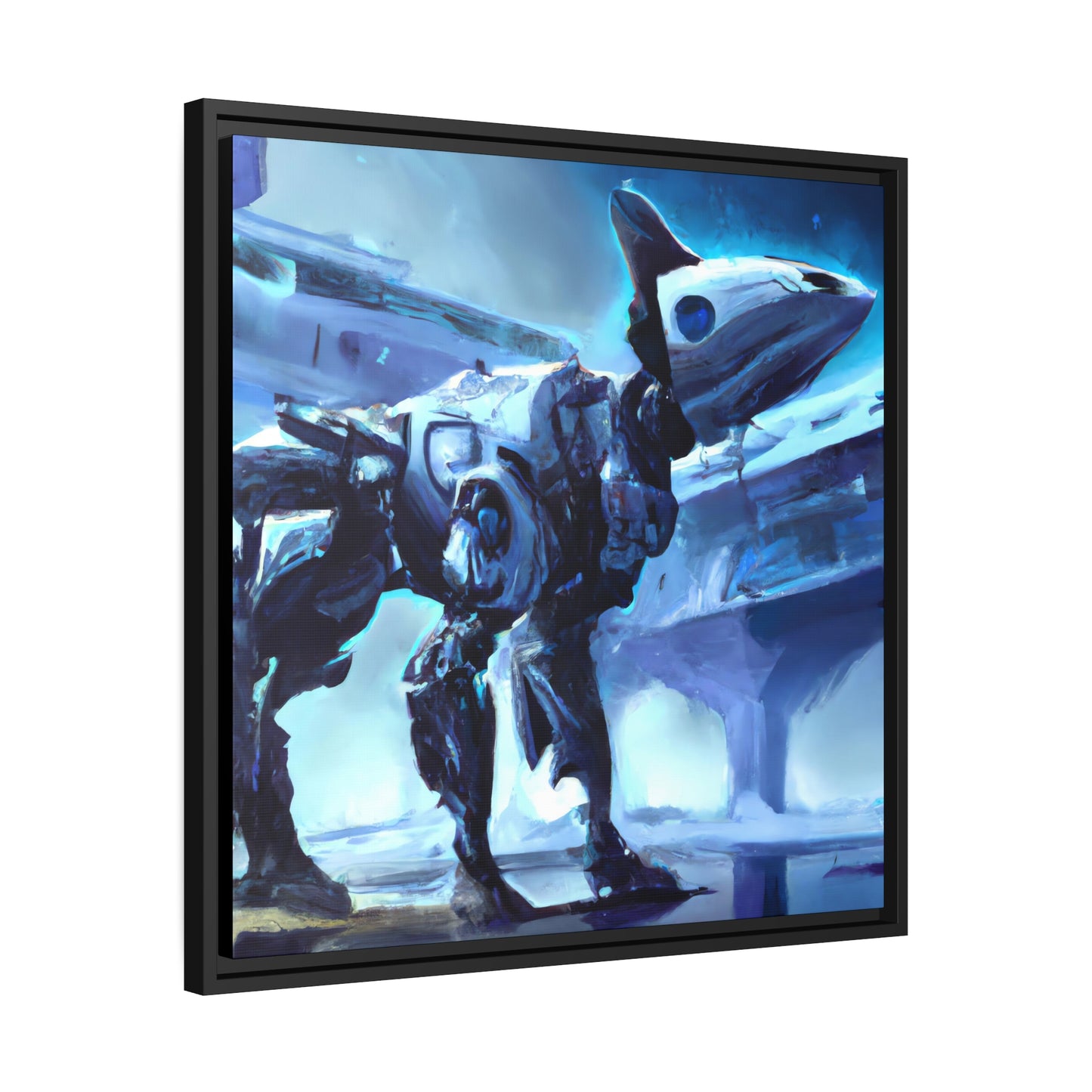 Kyra Caspian - Framed Canvas