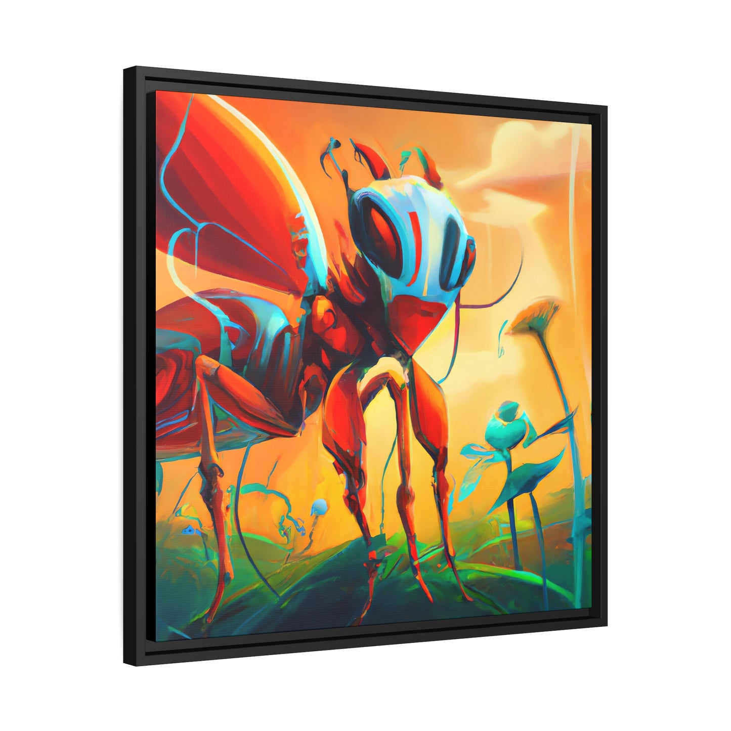 Victor Monet - Framed Canvas