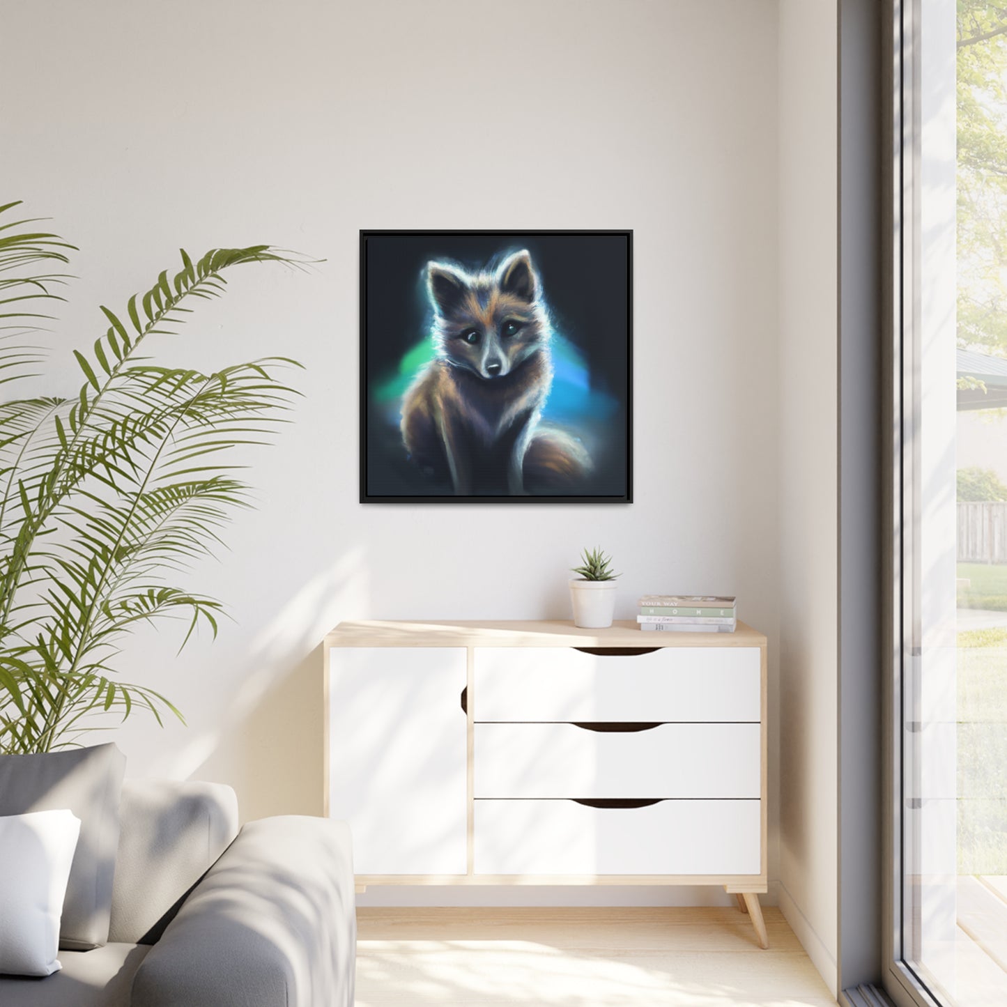 Cecilio de Goya - Framed Canvas