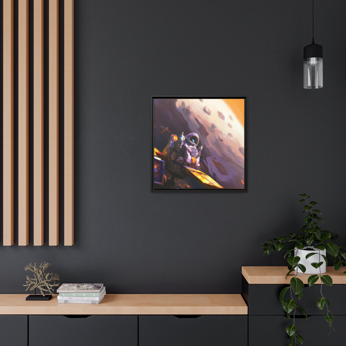 Adriano Upton - Framed Canvas