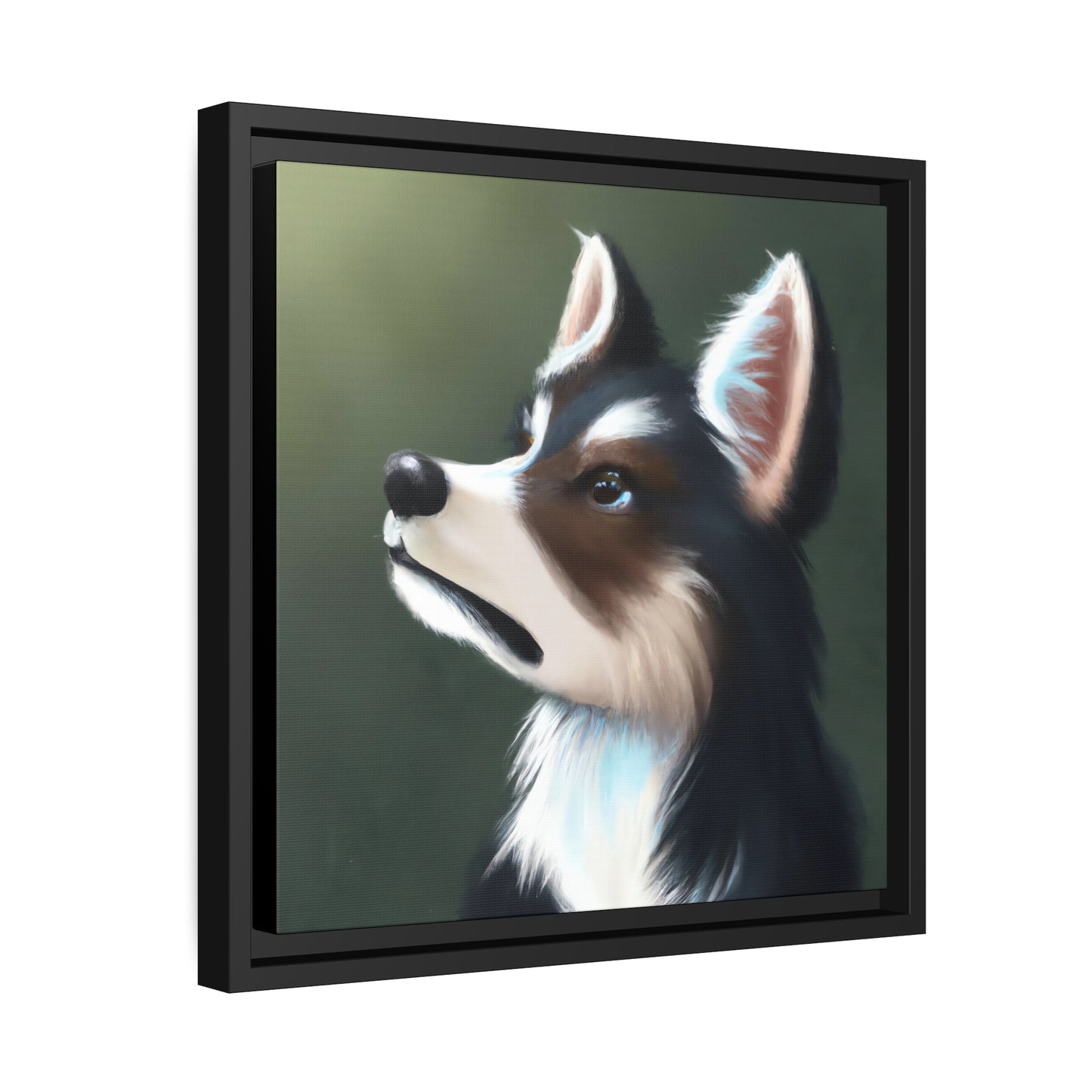 Johannes Amsel - Framed Canvas