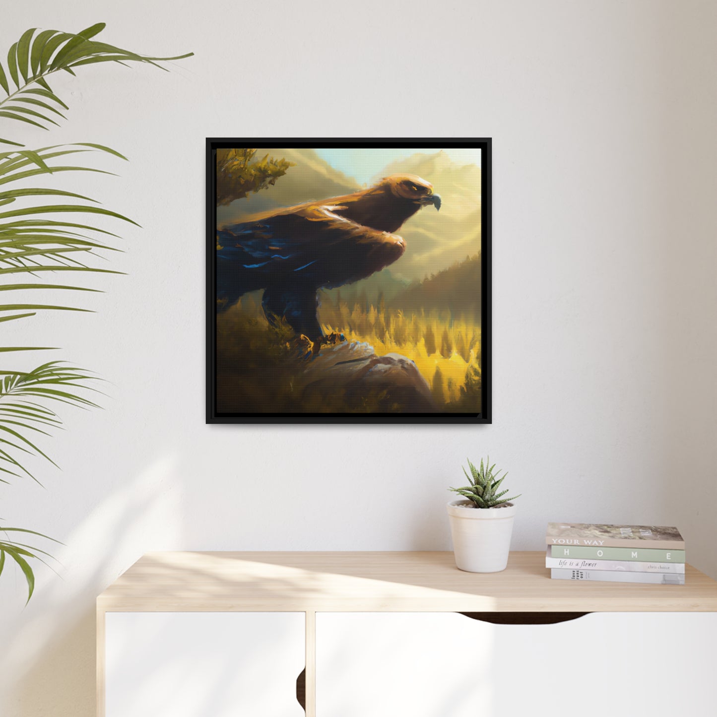 Pablo Rembrandt - Framed Canvas