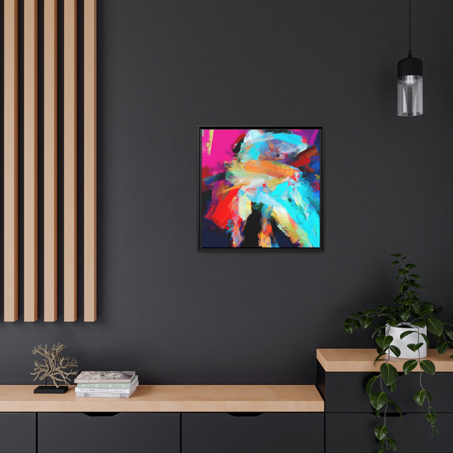 Pierre Minot - Framed Canvas