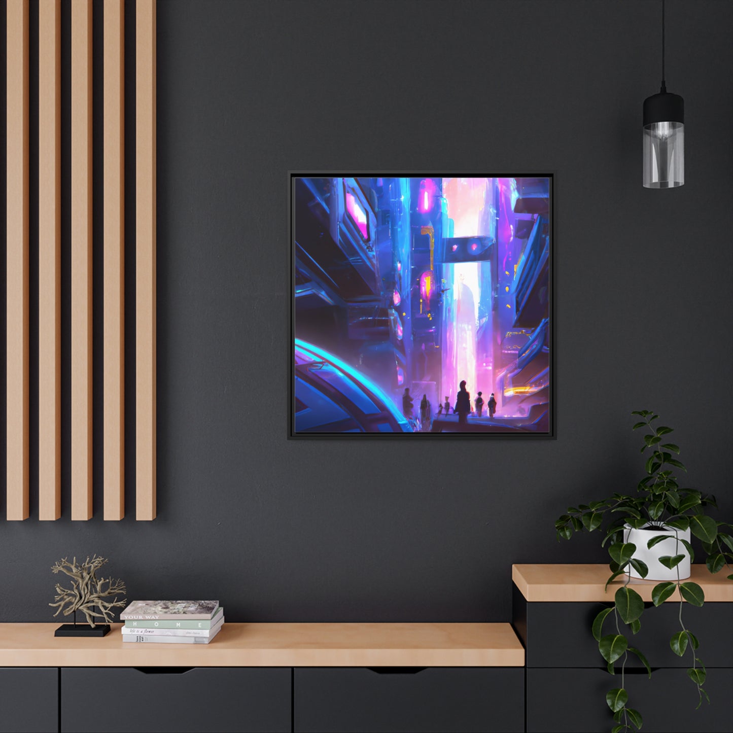 Herman Turner - Framed Canvas