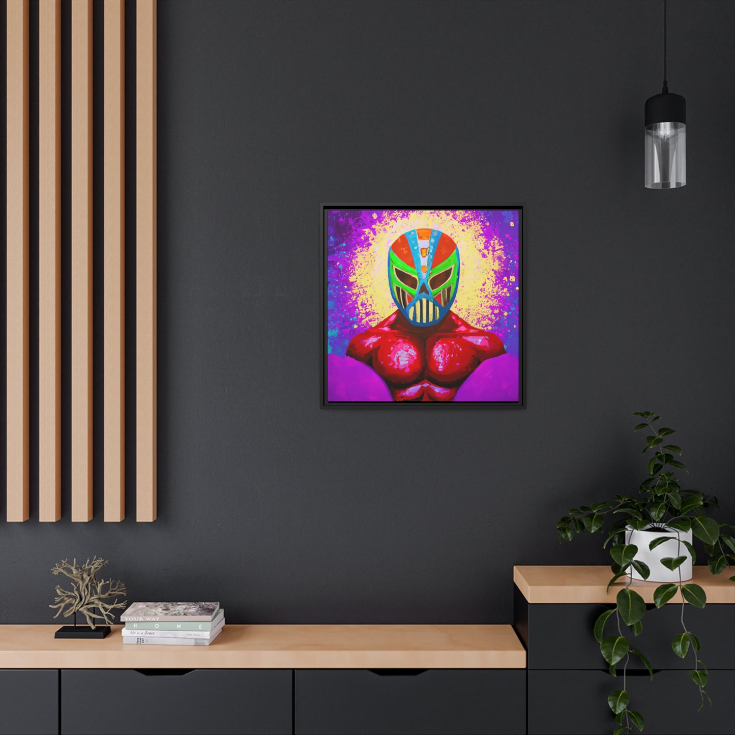 Miguel Salais - Framed Canvas