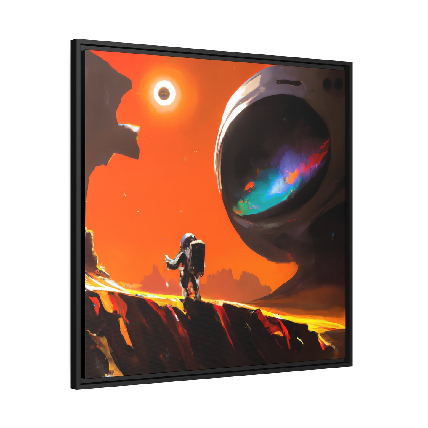 Elsie Whitman - Framed Canvas