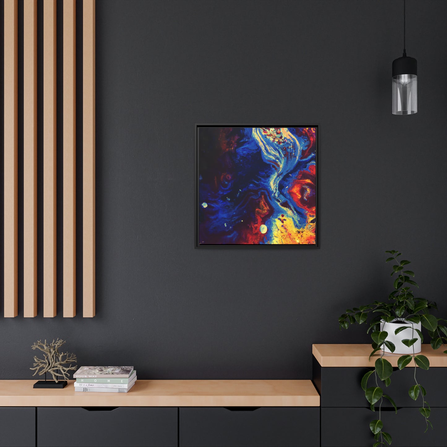 John Henry Turner - Framed Canvas