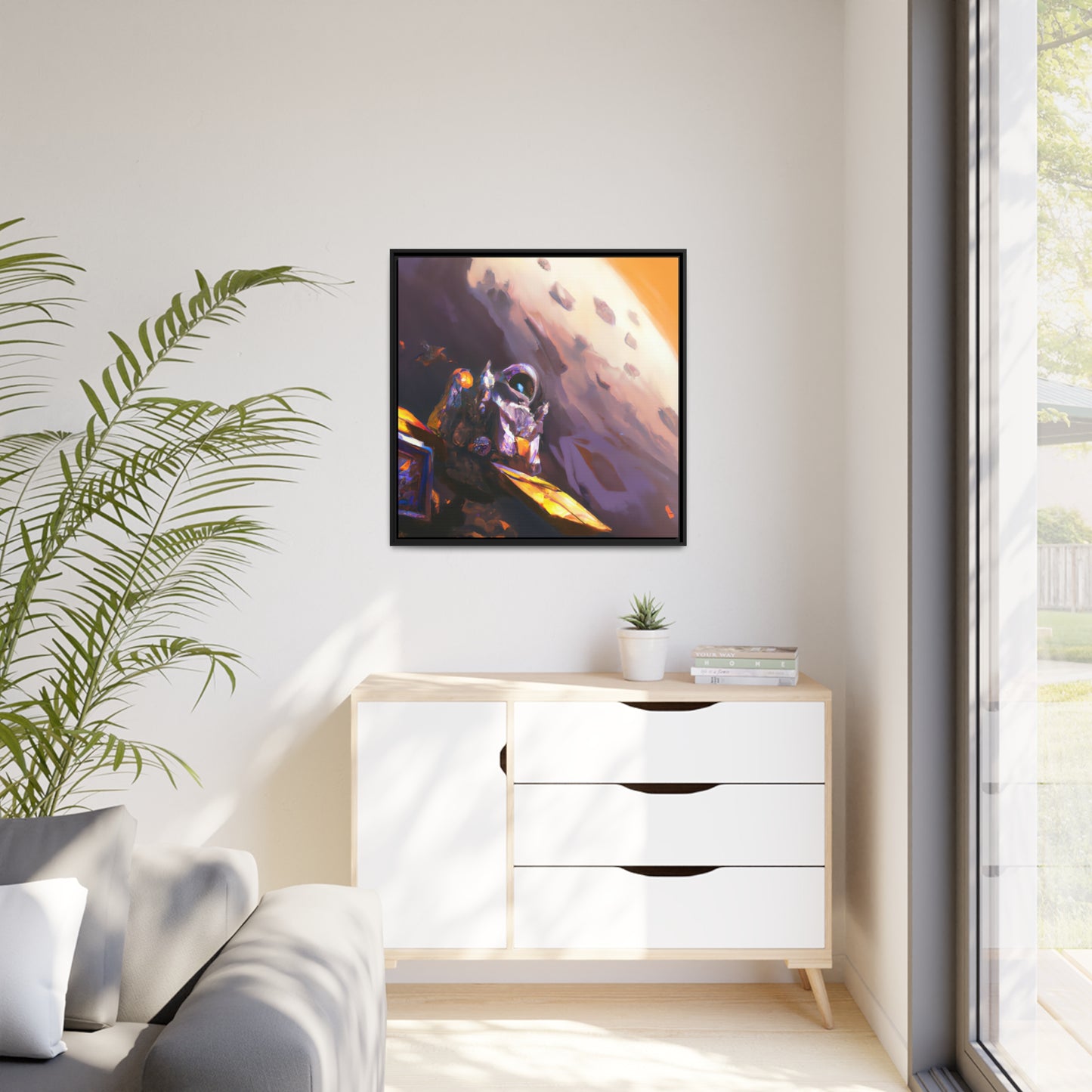 Adriano Upton - Framed Canvas