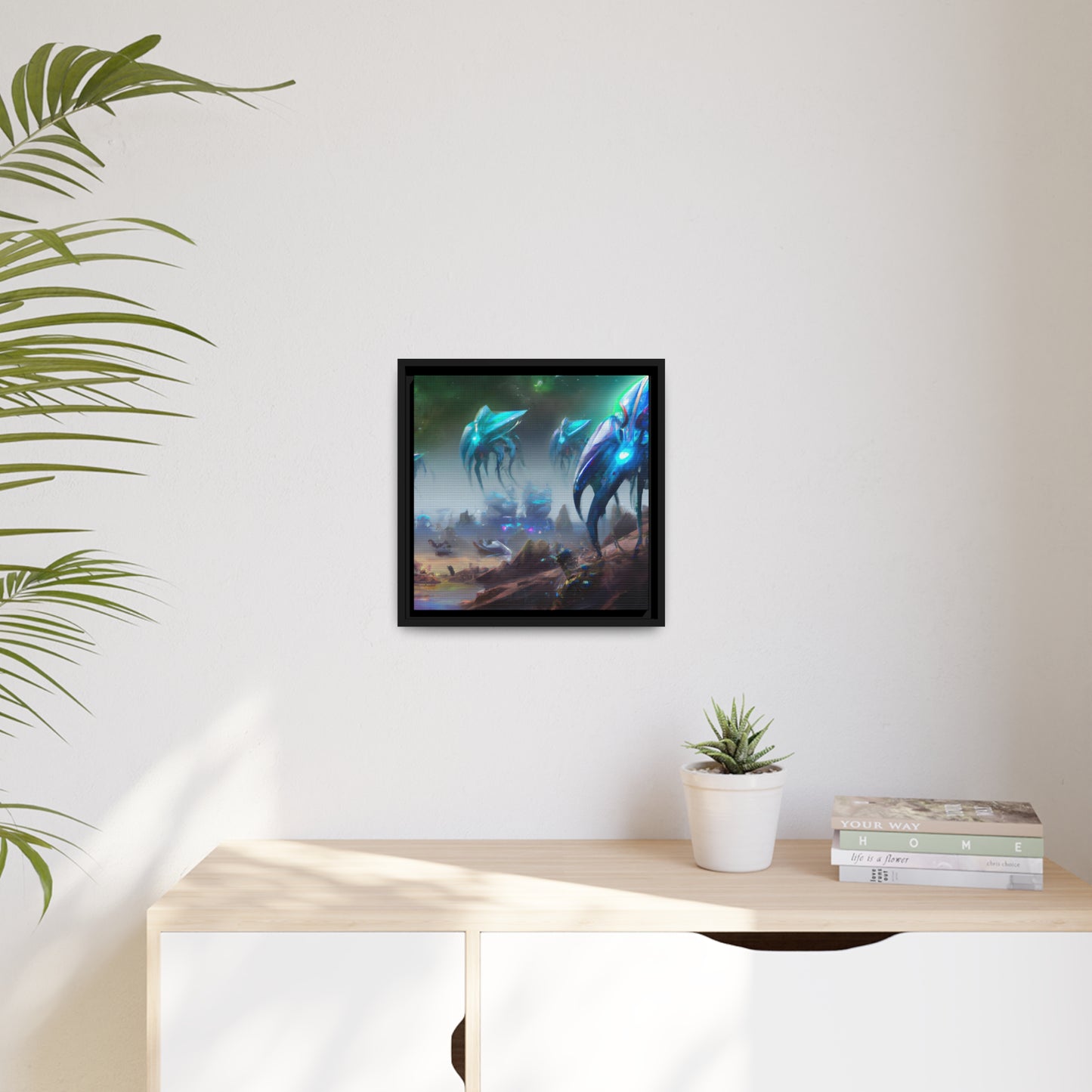 Reginald Graves - Framed Canvas