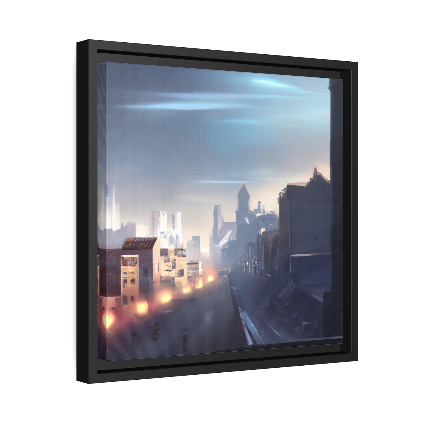 Theodor Dentzler - Framed Canvas