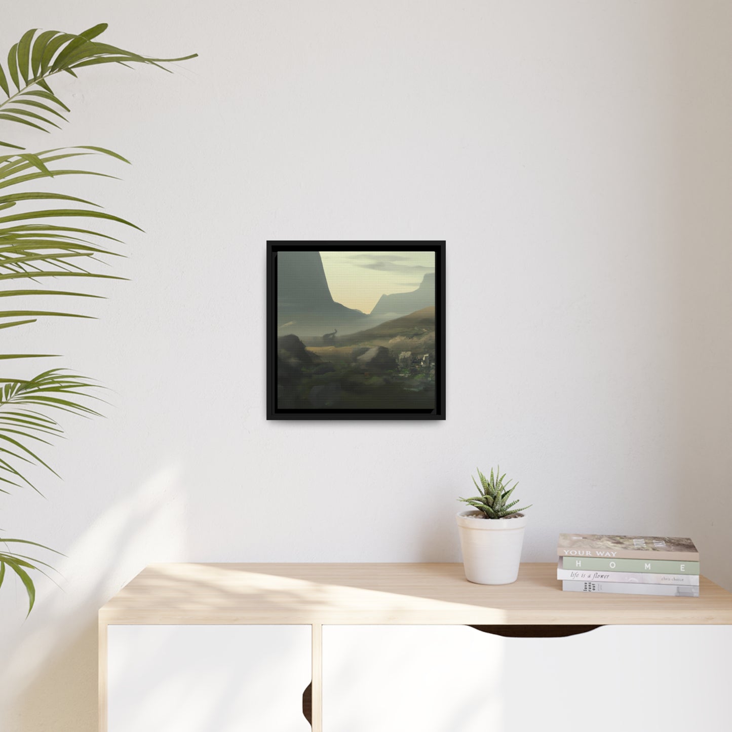 John William Turner - Framed Canvas