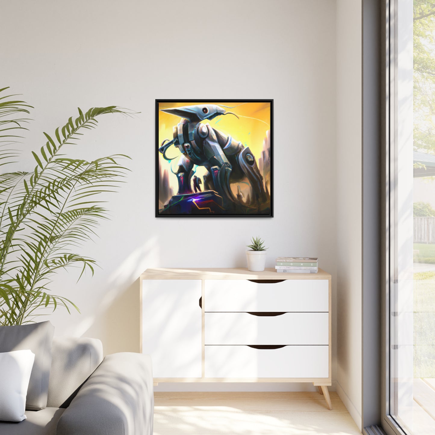 Vincent Vauntz - Framed Canvas