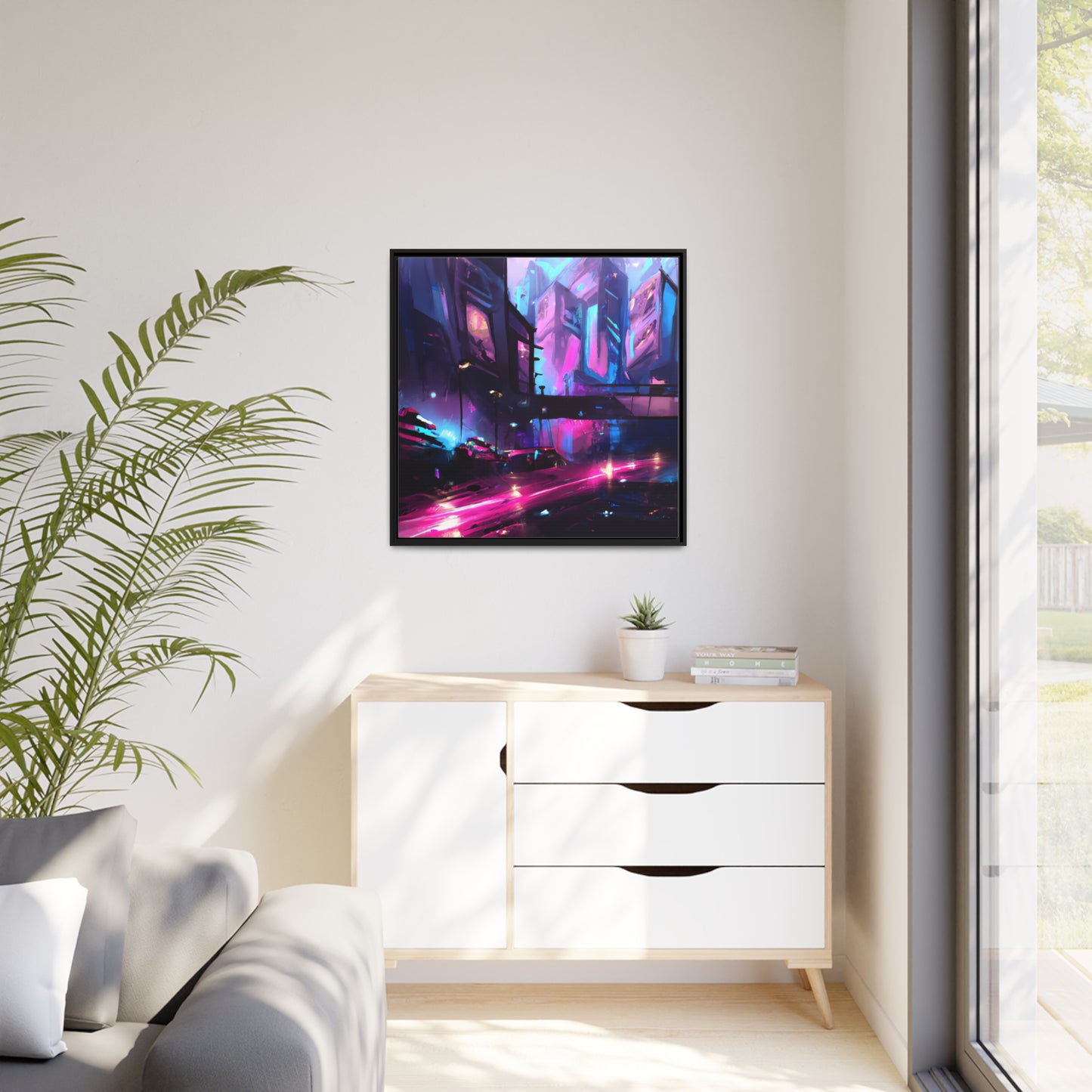 Jane Marietta - Framed Canvas