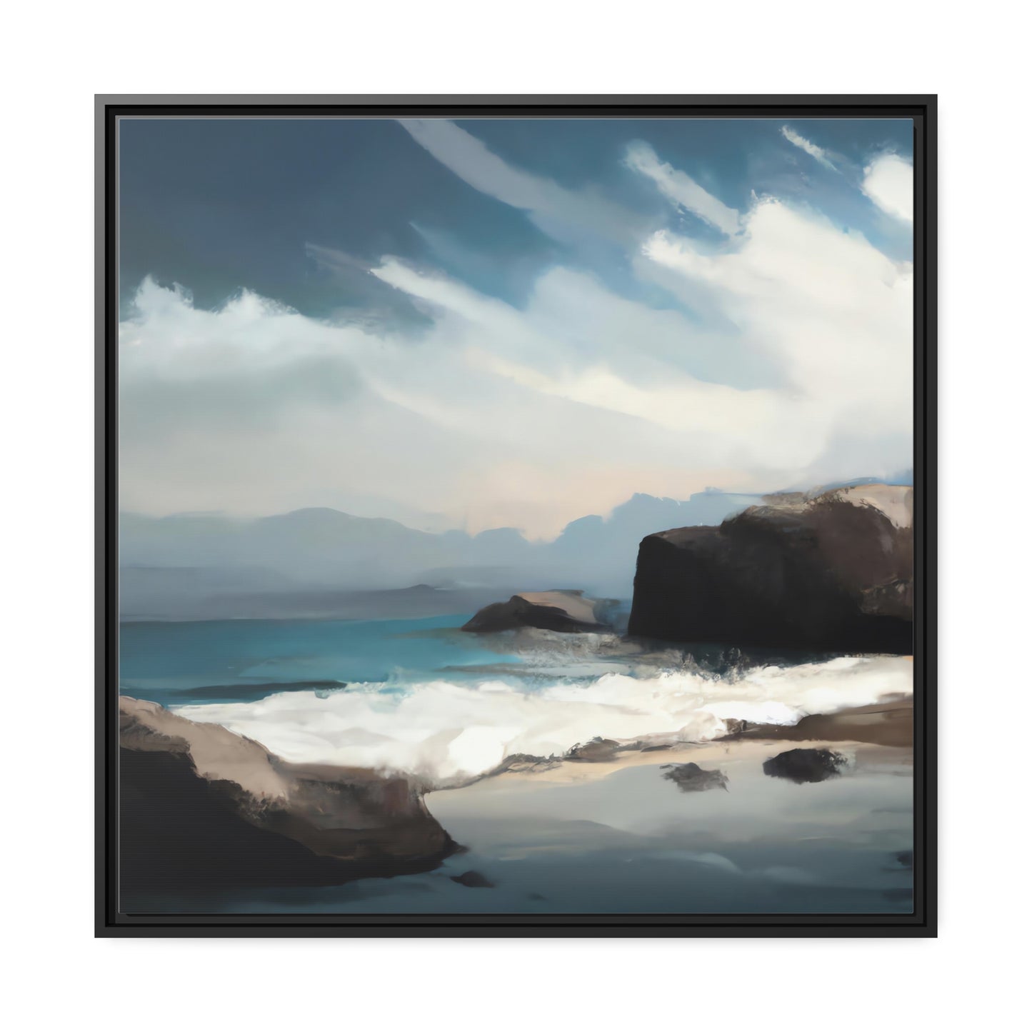 Victorine Lefevre - Framed Canvas