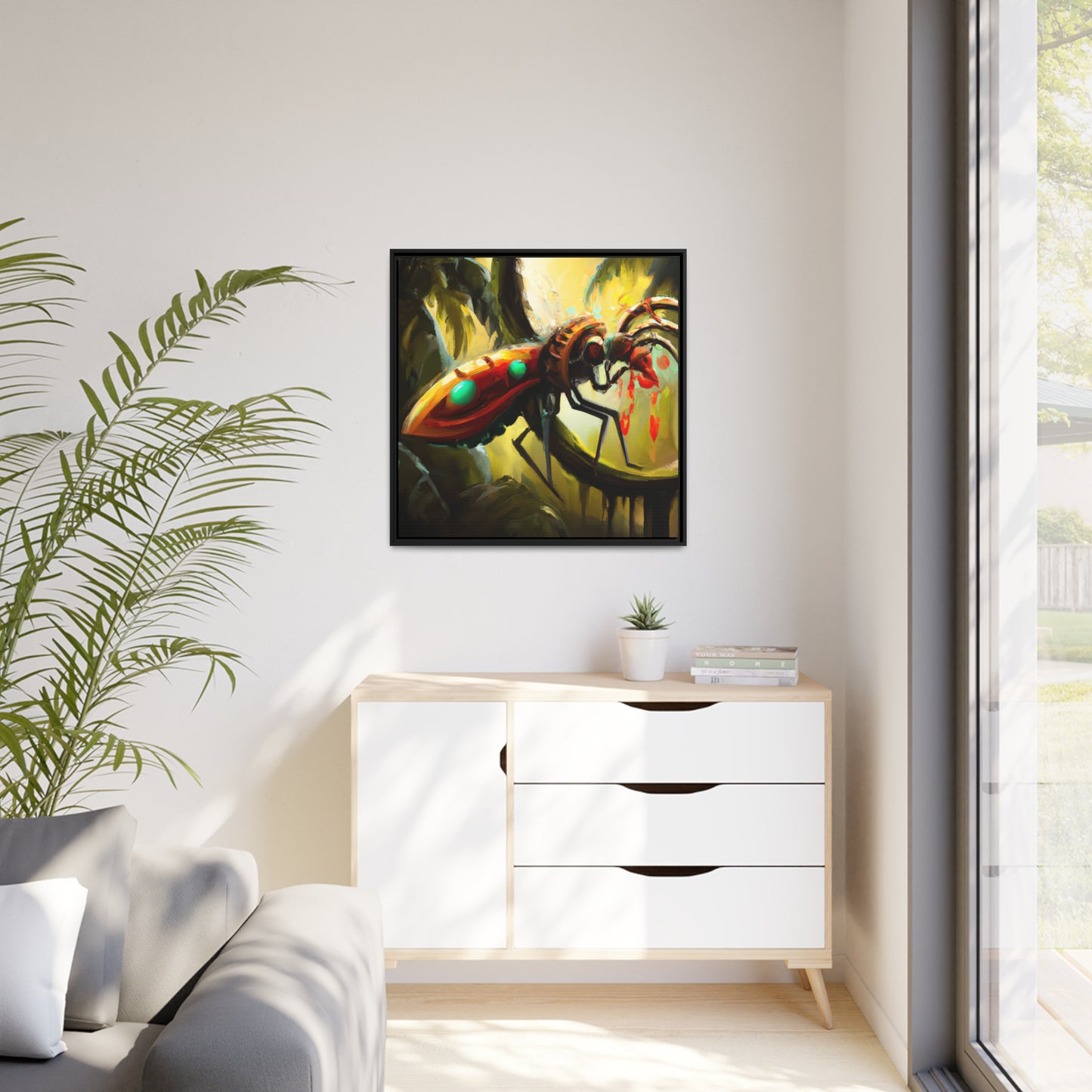 Abigail Turner - Framed Canvas