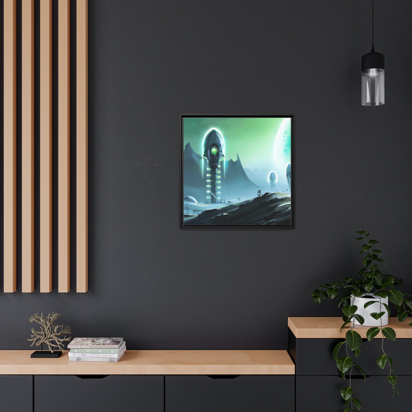 Humphrey Chalker - Framed Canvas