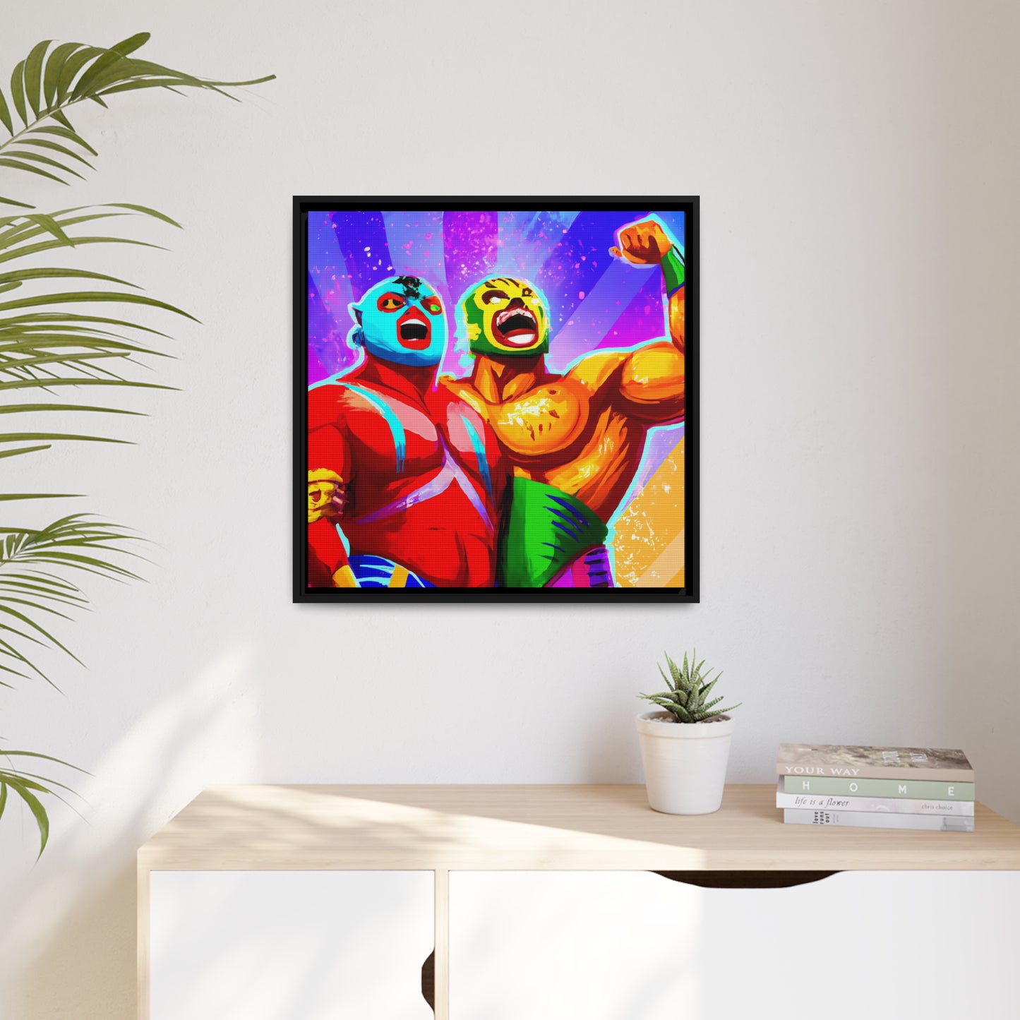 Mariana Palacios - Framed Canvas